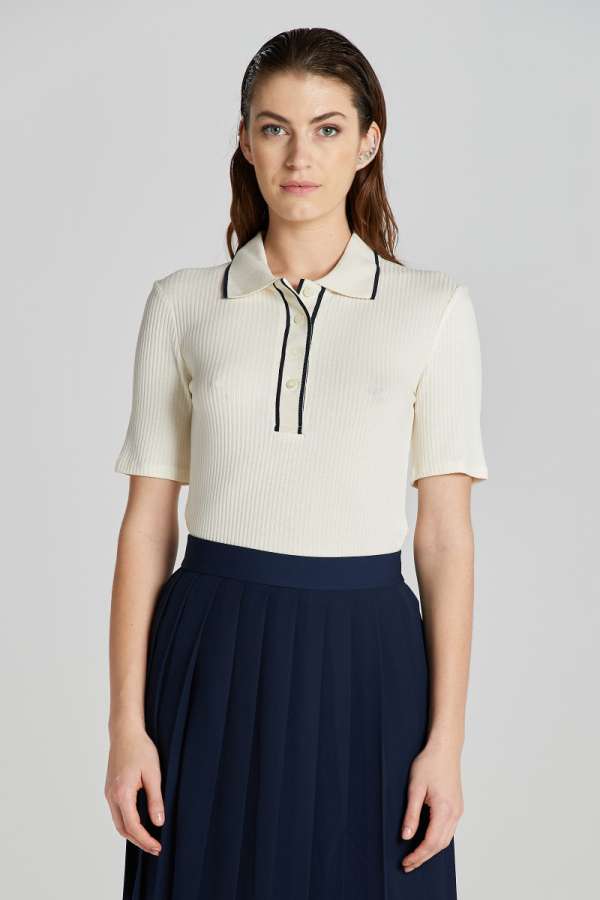 PÓÓ GANT IGHTWEIGHT RIBBED SS POO CREAM