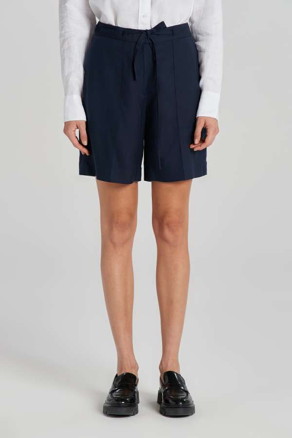 RÖVIDNADRÁG GANT REL TIE WAIST SHORTS EVENING BLUE