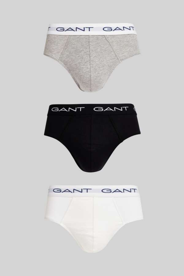 ASÓNEMŰ GANT BRIEF 3-PACK GREY MEANGE