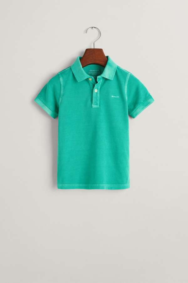 PÓLÓ GANT SUNFADED PIQUE SS RUGGER DEEP POOL