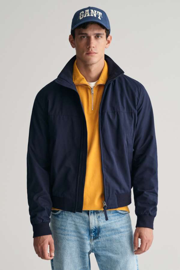 DZEKI GANT LIGHT HAMPHIRE JACKET EVENING BLUE