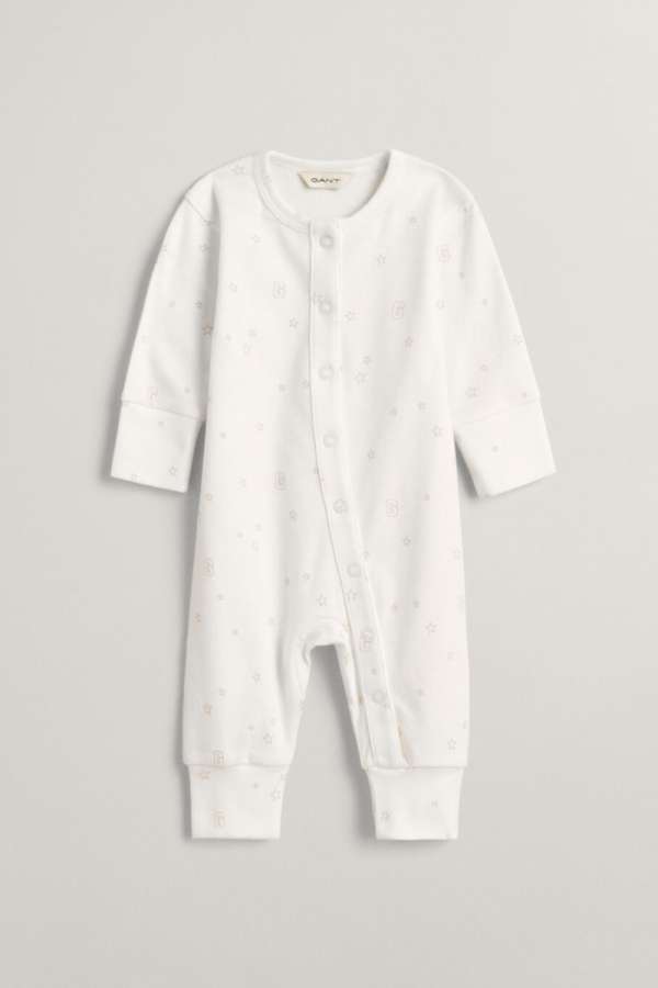 PIZSAMA GANT GRAPHIC PYJAMA WHITE