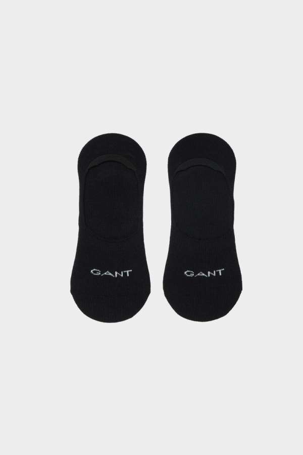 ZOKNI GANT INVISIBLE SOCKS 2-PACK BLACK