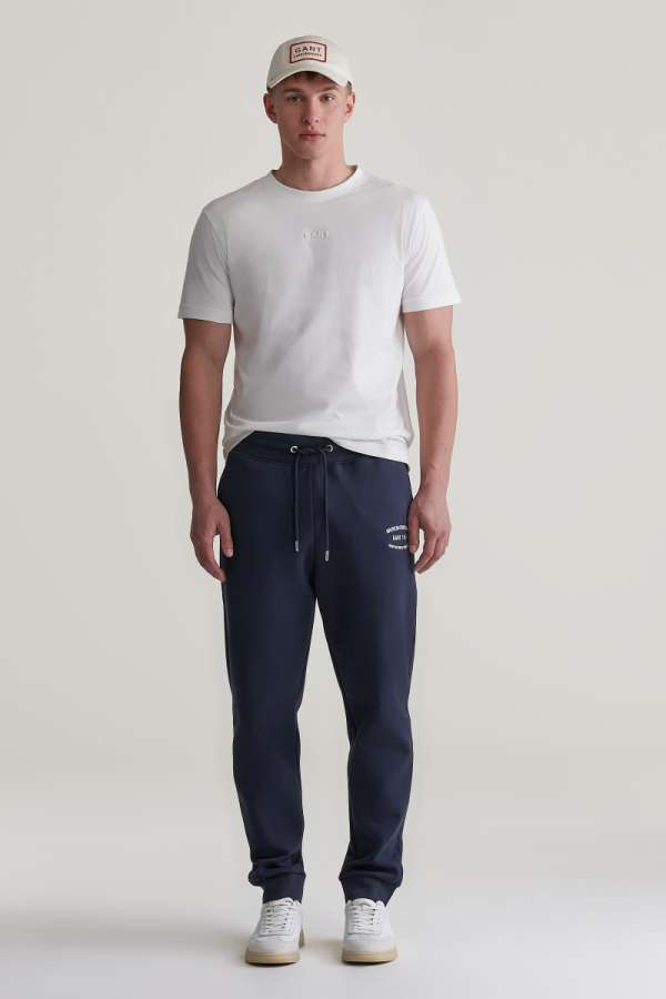 TRÉNINGNADRÁG GANT SALL GRAPHIC SWEATPANTS EVENING BLUE