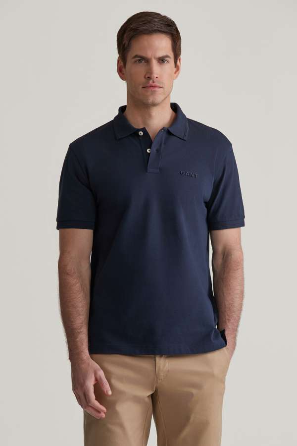 PÓLÓ GANT 3D GRAPHIC POLO EVENING BLUE