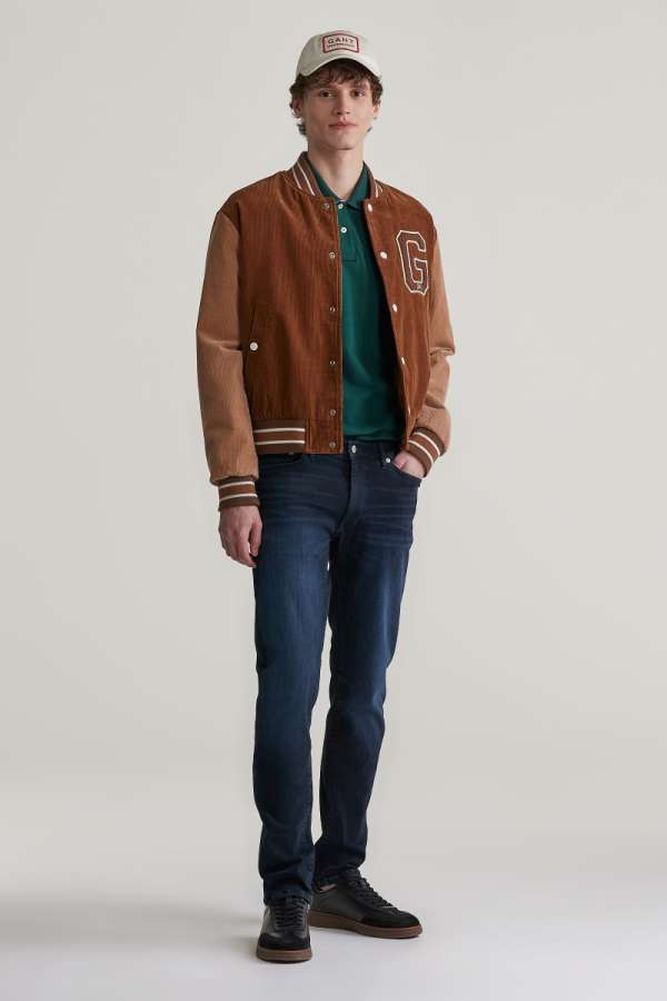 FARMER GANT EXTRA SLIM ACTIVE RECOVER JEANS MARINE