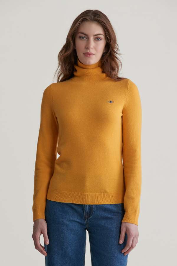 GARBÓ GANT EXTRAFINE LAMBWOOL ROLLNECK FADED UNET
