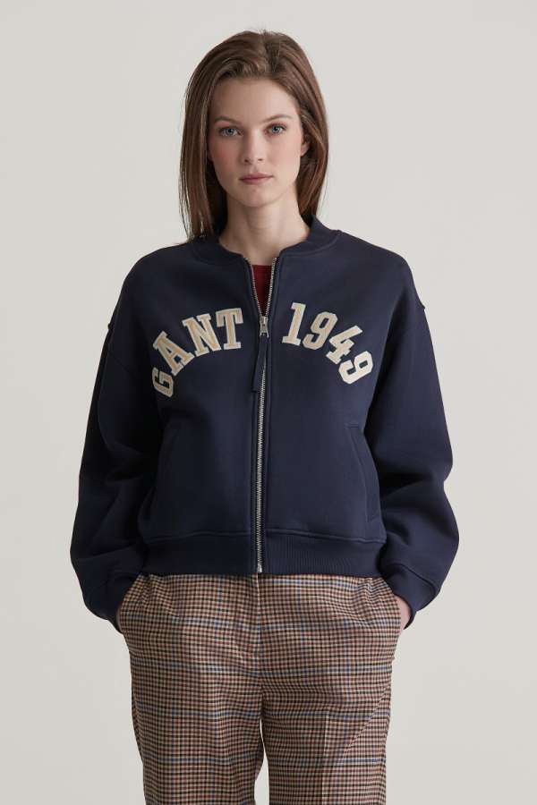 MELEGÍTŐ FELSŐ GANT 1949 ARCH BOMBER SWEAT EVENING BLUE