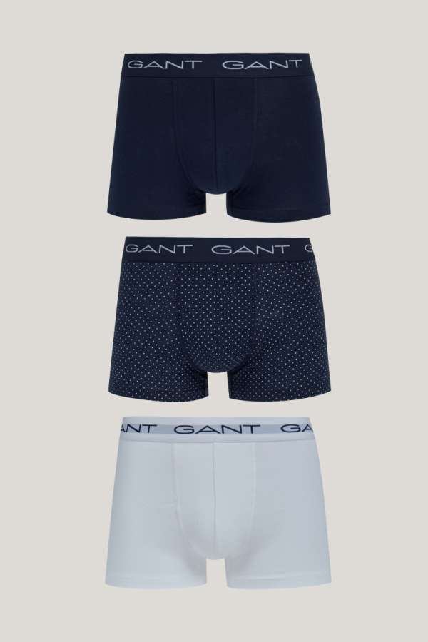 ALÓNEMŰ GANT MICRO DOT TRUNK 3-PACK EVENING BLUE