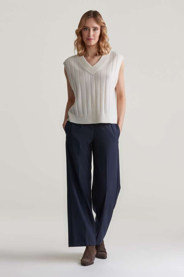 NADRÁG GANT PULL-ON PANTS EVENING BLUE