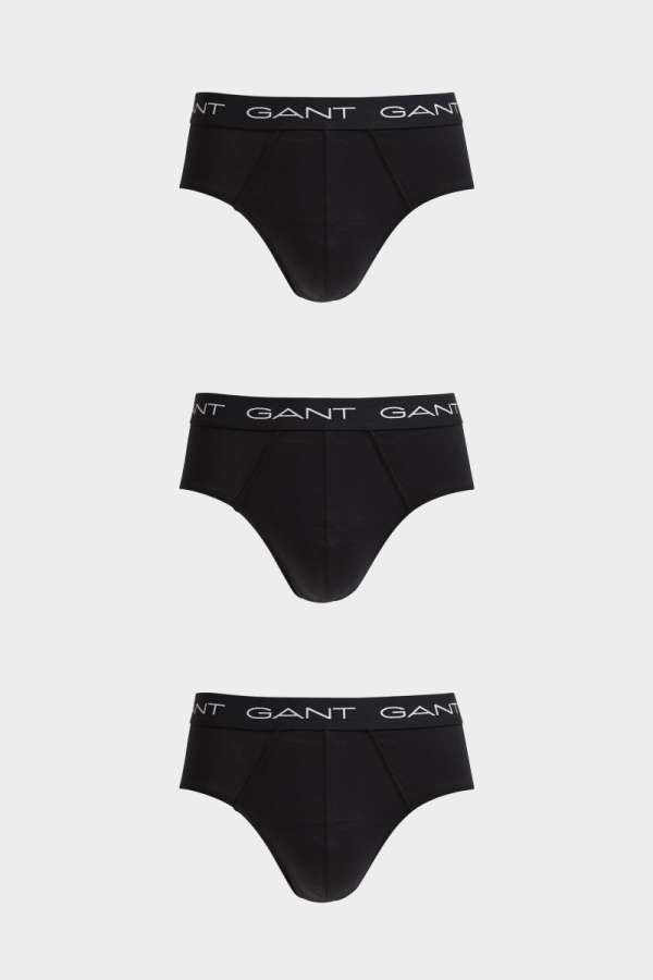ALÓNEMŰ GANT BRIEF 3-PACK BLACK