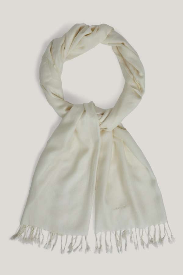 SÁL GANT WOOL TWILL FOULARD CREAM