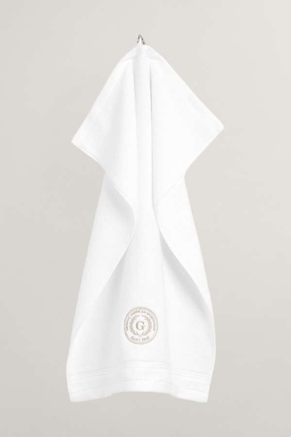 TÖRÜLKÖZŐ GANT CREST TOWEL 50X70 WHITE