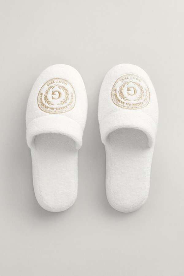 OTTHONI CIPŐ GANT CREST SLIPPERS WHITE