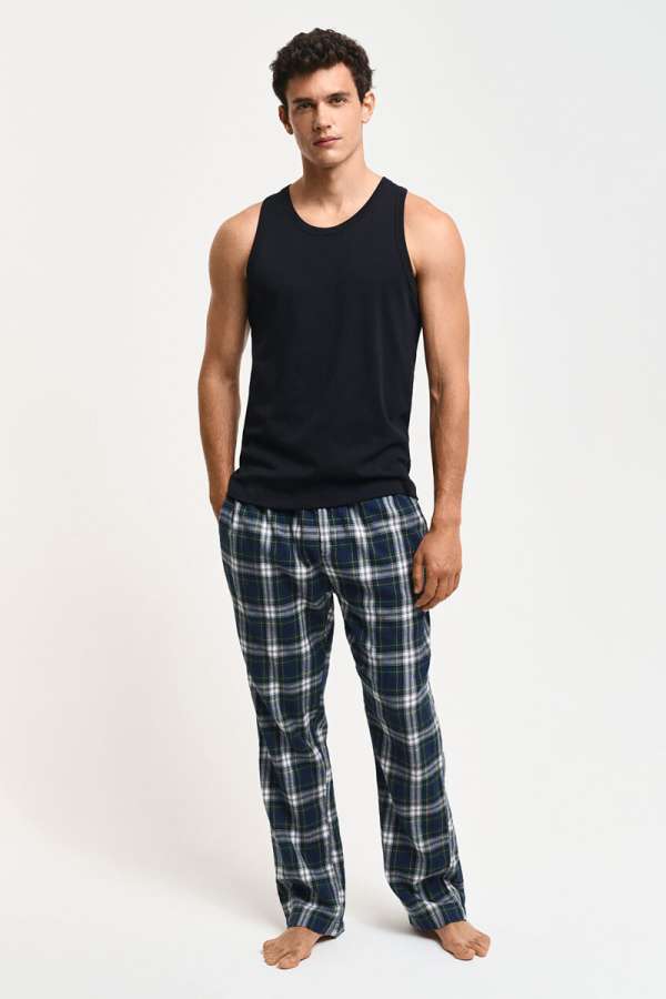 PIZSAA NADRÁG GANT FLANNEL PANTS NAVY