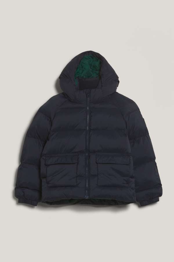DZSEKI GANT HEAVY RAGLAN PUFFER JACKET EVENING BLUE
