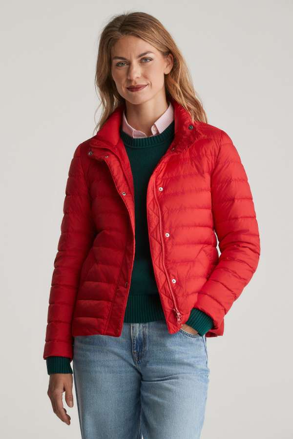 DZEKI GANT LIGHT DOWN JACKET RUBY RED