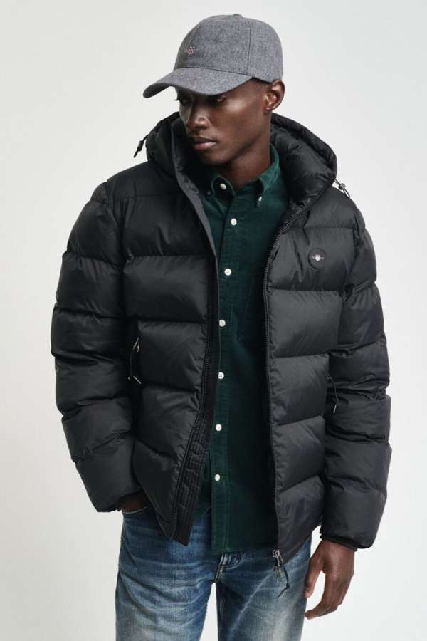 DZSEKI GANT ACTIVE CLOUD JACKET BLACK