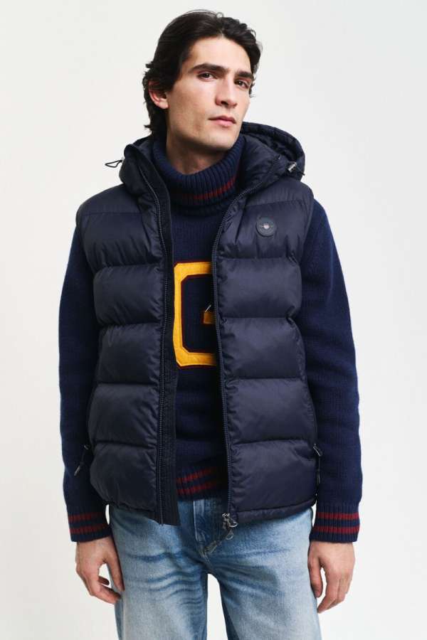 MEÉNY GANT ACTIVE COUD VEST EVENING BUE