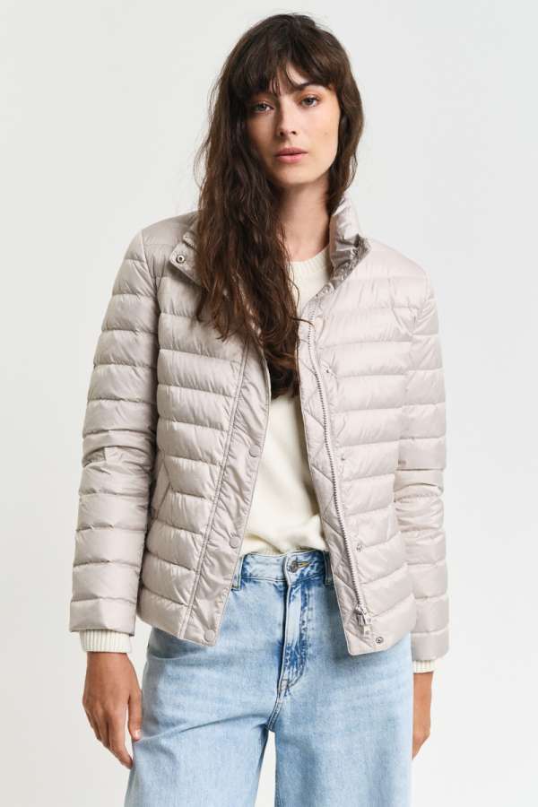 DZSEKI GANT LIGHT DOWN JACKET CLOUDY GREY