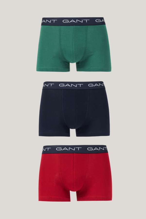 ALSÓNEŰ GANT TRUNK 3-PACK CHERRY RED