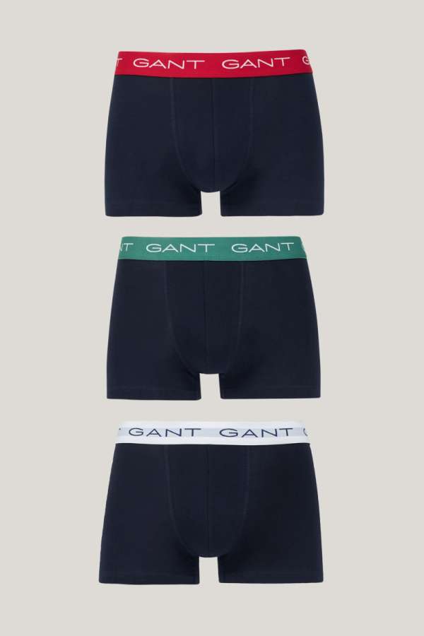 ASÓNEMŰ GANT TRUNK 3-PACK WOODY GREEN