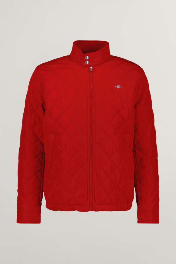DZEKI GANT QUILTED WINDCHEATER RUBY RED