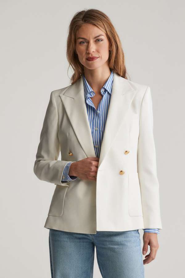 ZAKÓ GANT SLIM CLUB BLAZER CREAM