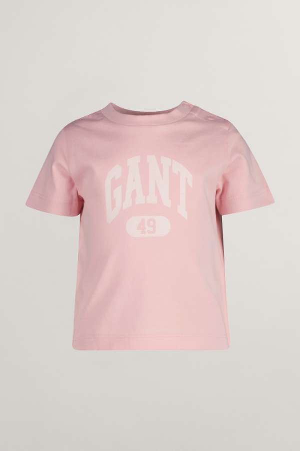PÓLÓ GANT 49 ARCH T-SHIRT BLUSHING PINK