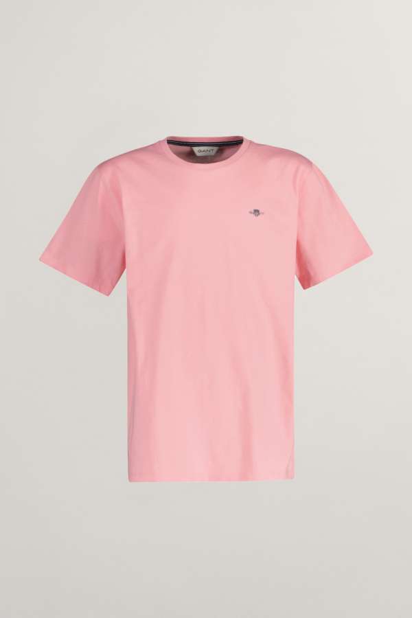 PÓLÓ GANT SHIELD SS T-SHIRT GERANIUM PINK