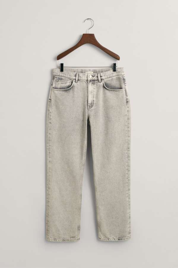 FARMER GANT RELAXED JEANS GREY WORN IN