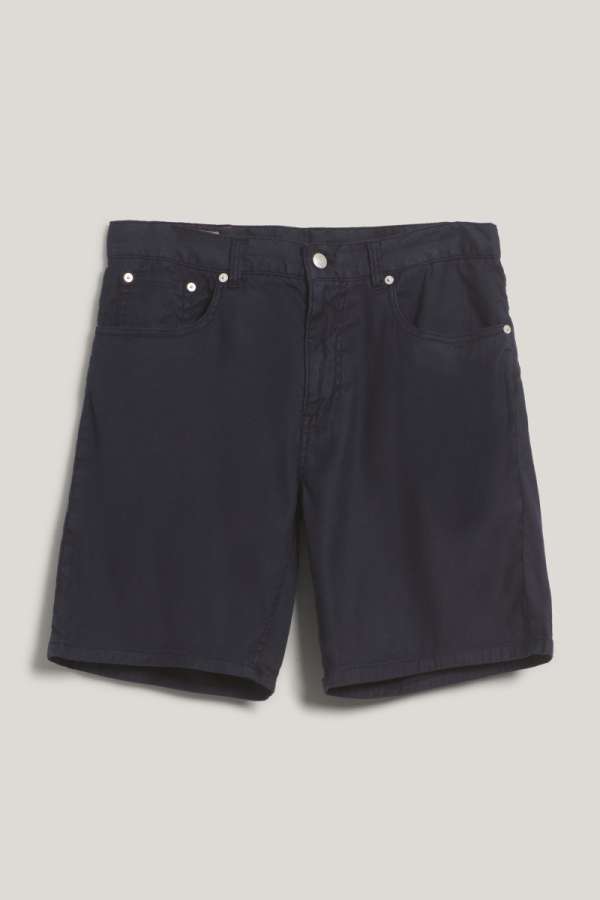 RÖVIDNADRÁG GANT REG COT/LINEN JEANS SHORTS EVENING BLUE