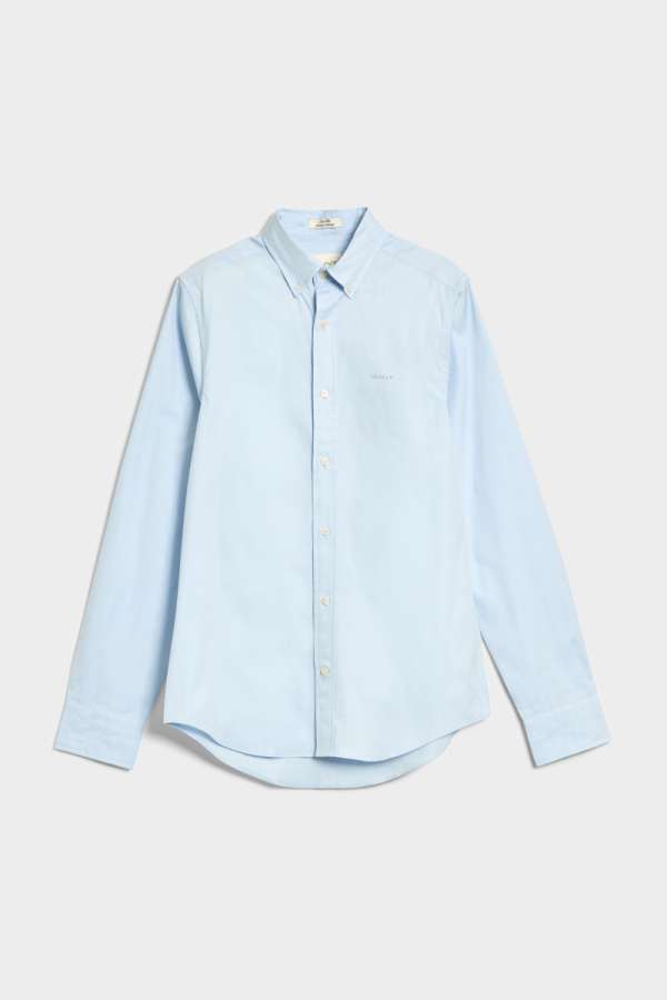 ING GANT LIM PINPOINT OXFORD HIRT LIGHT BLUE