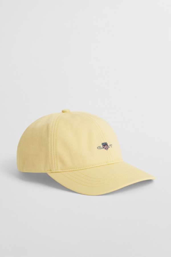 SAPKA 1-6 ÉVES GANT SHIELD COTTON TWILL CAP DUSTY LIGHT YELLOW