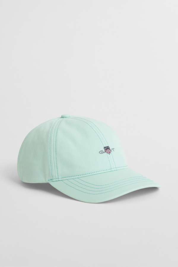 SAPKA 1-6 ÉVES GANT SHIELD COTTON TWILL CAP FADED MINT
