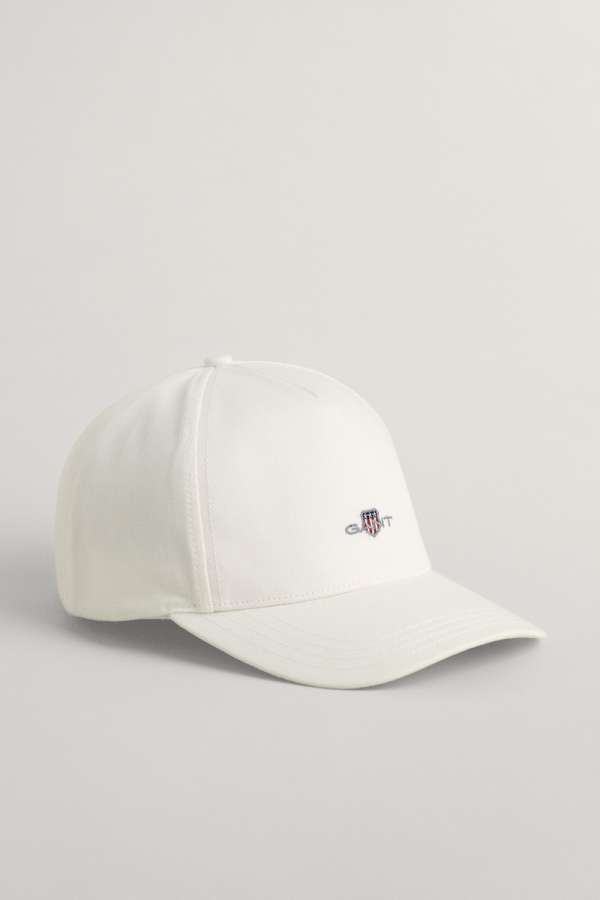 SAPKA 7-16 ÉVES GANT SHIELD COTTON TWILL CAP EGGSHELL