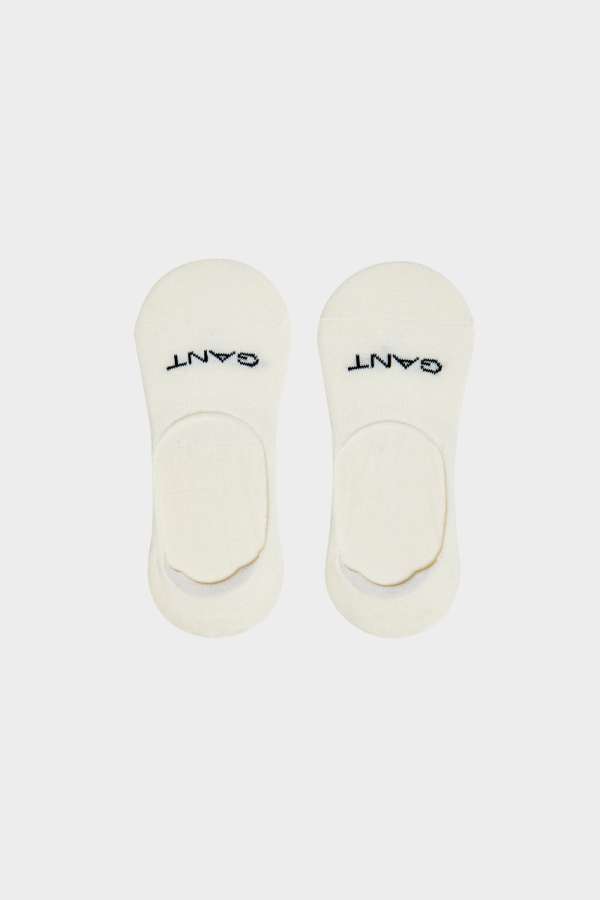 ZOKNI GANT INVISIBLE SOCKS 2-PACK EGGSHELL