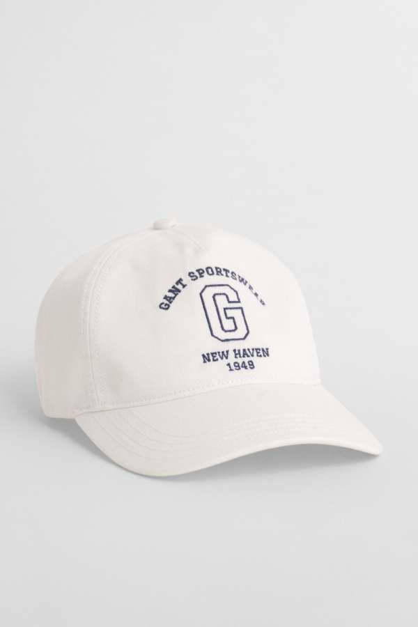 SAPKA 7-16 ÉVES GANT SPORTSWEAR ARCH CAP EGGSHELL