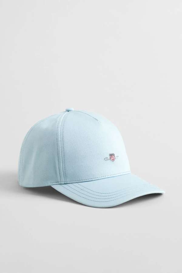 SAPKA 7-16 ÉVES GANT SHIELD COTTON TWILL CAP CALMING BLUE