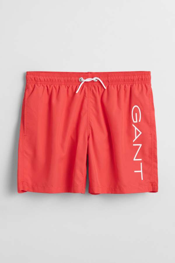 FÜRDŐRUHA GANT LIGHTWEIGHT SWIM SHORTS WATERMELON RED