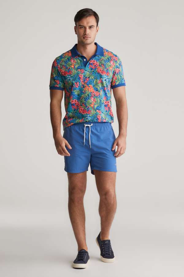 FÜRDŐRUHA GANT SWIM SHORTS RICH BLUE