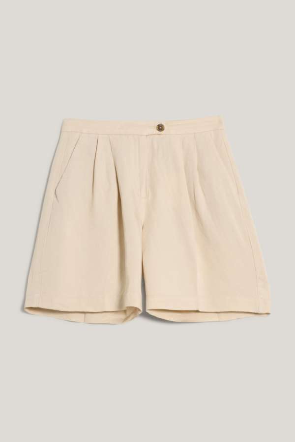 RÖVIDNADRÁG GANT TAILORED LINEN SHORTS PUTTY