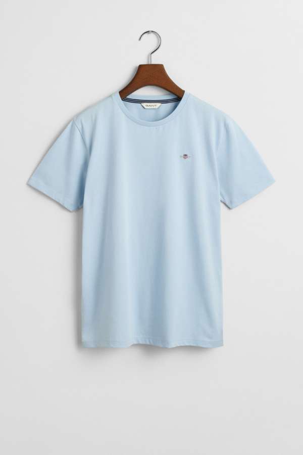 PÓLÓ GANT SHIELD SS T-SHIRT CALMING BLUE
