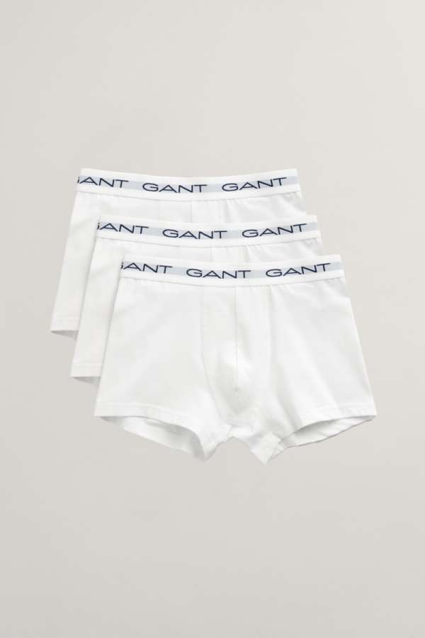 ALSÓNEMŰ GANT TRUNK 3-PACK WHITE