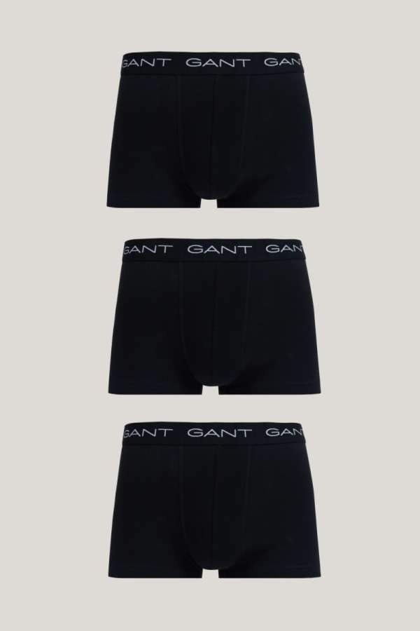 ALSÓNEŰ GANT TRUNK 3-PACK BLACK