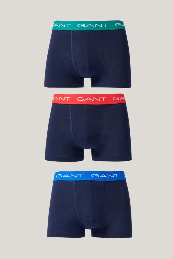 ALSÓNEŰ GANT TRUNK 3-PACK EVENING BLUE