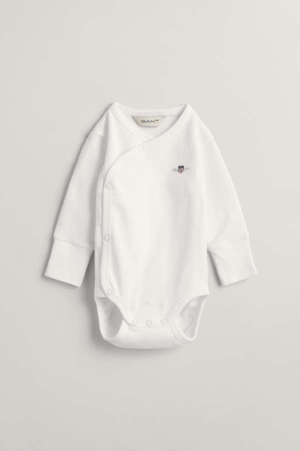 BODY GANT SHIELD LS BODY WHITE