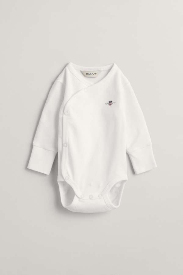 BODY GANT SHIELD LS BODY WHITE