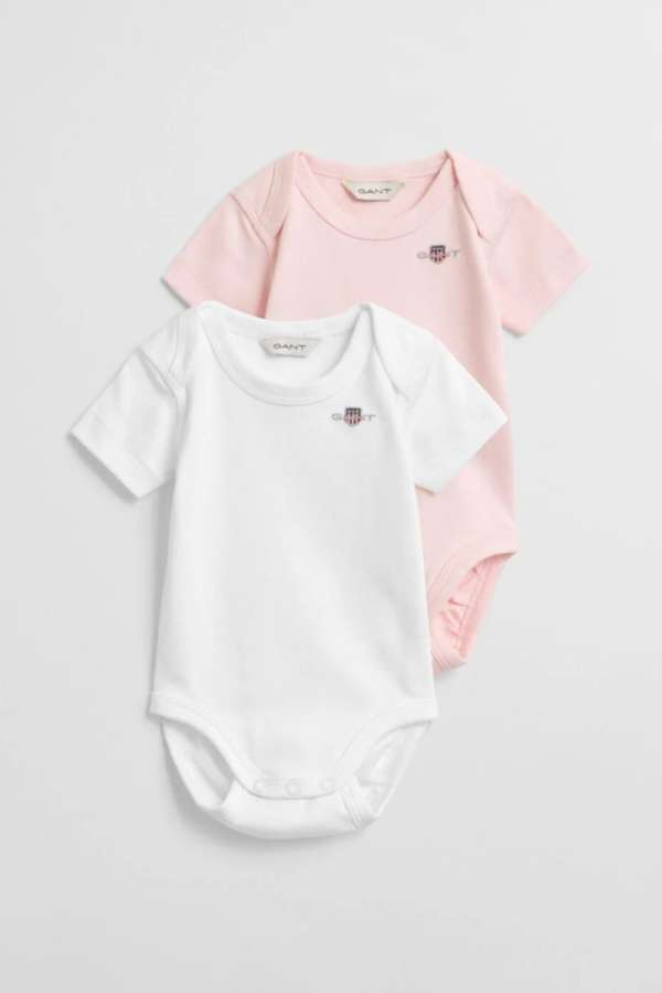 GYEREK SZETT GANT SHIELD SS BODY 2-PACK SALMON