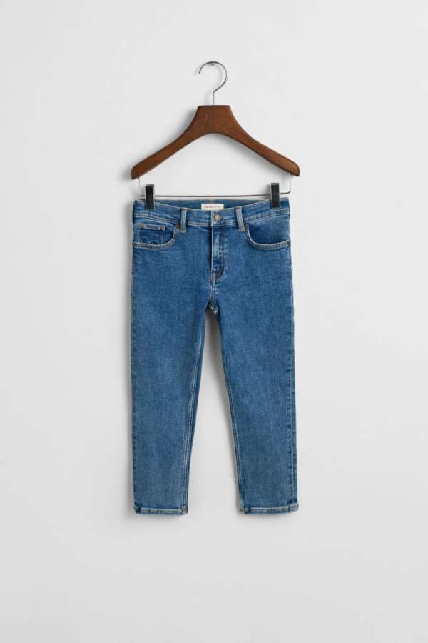 FARMER GANT SLIM JEANS MID BLUE